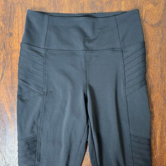 Athleta Delancey Moto Tight - Black - Small - 598323 - Picture 4 of 8
